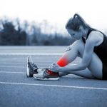 Context: A guard's lament about a past injury that ended their adventuring career.